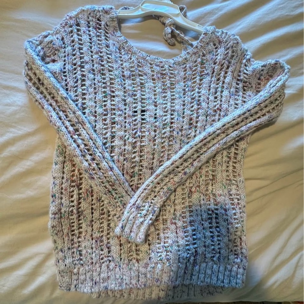 American Eagle Outfitters Pastel Knit Sweater